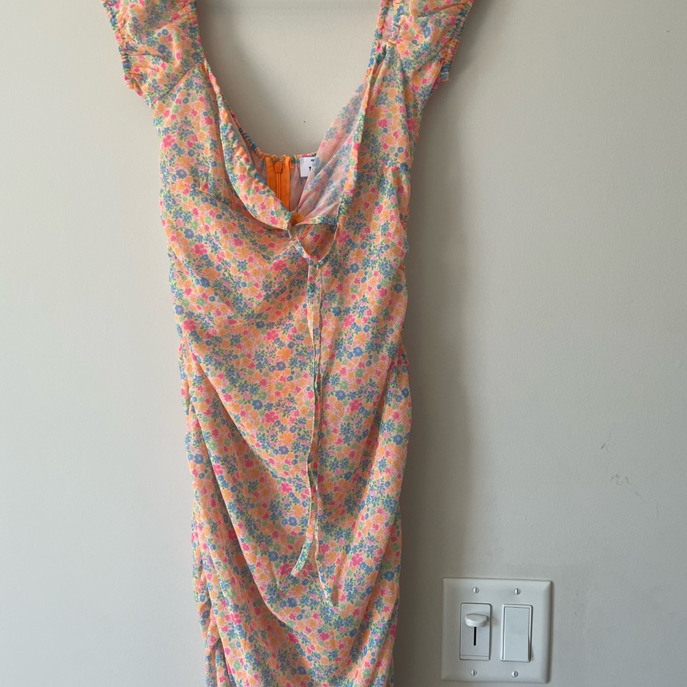 Tiger Mist Pastel Floral Dress